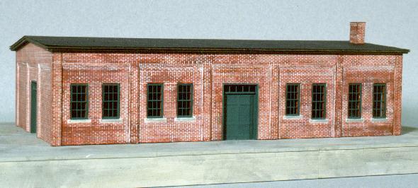 The NP Freight House. Pilot model.