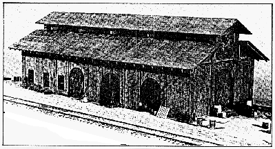 The Southern Ry. Freight House. Pilot model.