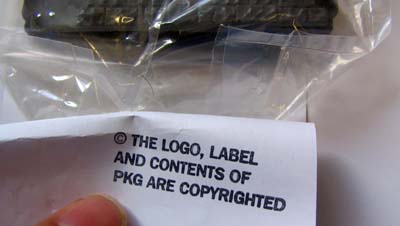 they even put their own copyright on it.