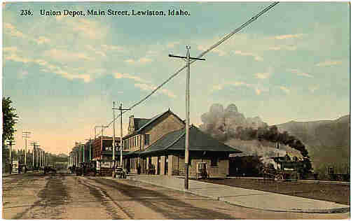 Lewiston, Idaho depot.