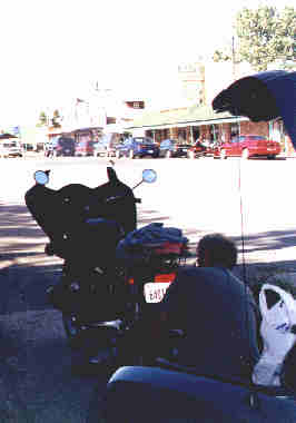 Putting the new tire back on.